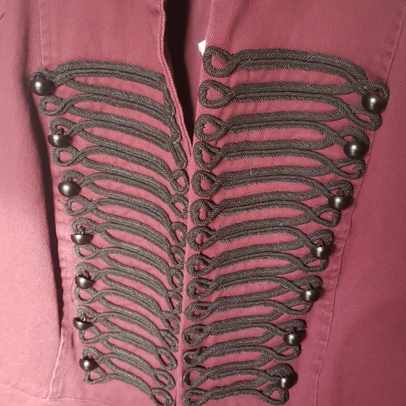 Size 2 Torrid - Wine Tasting Band Jacket - Picture 2 of 7